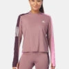 ADIDAS Own The Run Colorblock Long-Sleeve Hardloopshirt Dames -Gore Wear Verkoop 2210003179049 010 nl