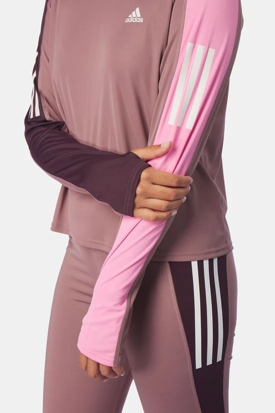 ADIDAS Own The Run Colorblock Long-Sleeve Hardloopshirt Dames 8 ADIDAS Own The Run Colorblock Long-Sleeve Hardloopshirt Dames - Afbeelding 6