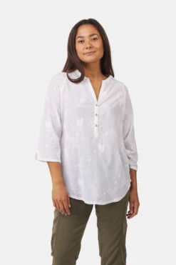 Royal Robbins Oasis 3/4 Sleeve Top Dames