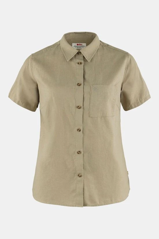 FJÄLLRÄVEN Ovik Travel Shirt SS Dames 3 FJÄLLRÄVEN Ovik Travel Shirt SS Dames