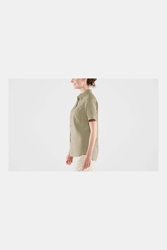 FJÄLLRÄVEN Ovik Travel Shirt SS Dames 7 FJÄLLRÄVEN Ovik Travel Shirt SS Dames - Afbeelding 5