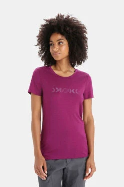 Icebreaker Tech Lite II Moon Phase T-shirt Dames