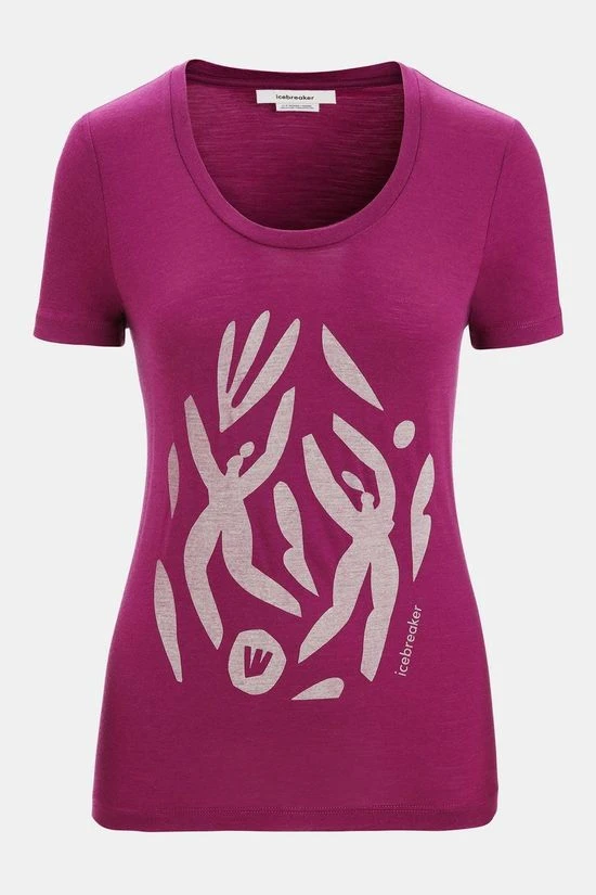 Icebreaker Tech Lite II Scoop Nature Celebration T-shirt Dames 7 Icebreaker Tech Lite II Scoop Nature Celebration T-shirt Dames - Afbeelding 5
